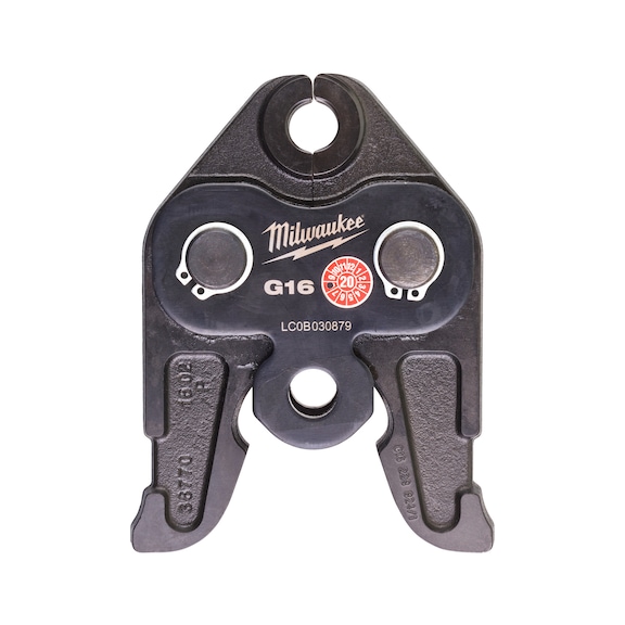 MILWAUKEE Pressbacke Jaw J18-G16 1 Stück 4932464544 - Elektrowerkzeug (Zubehör)