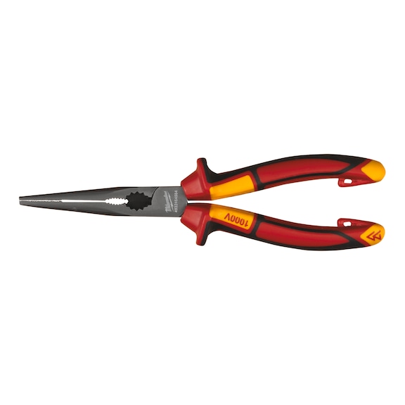 MILWAUKEE Long nose round nose pliers VDE 205 mm 4932464564 - Round nose pliers