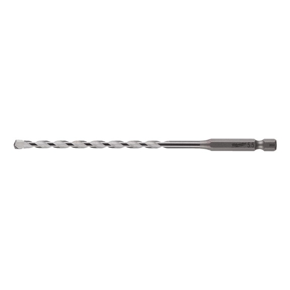 MILWAUKEE Multi-material drill 1/4 inch 5.5x150 mm Shockwave 4932471095 - Twist drill bit