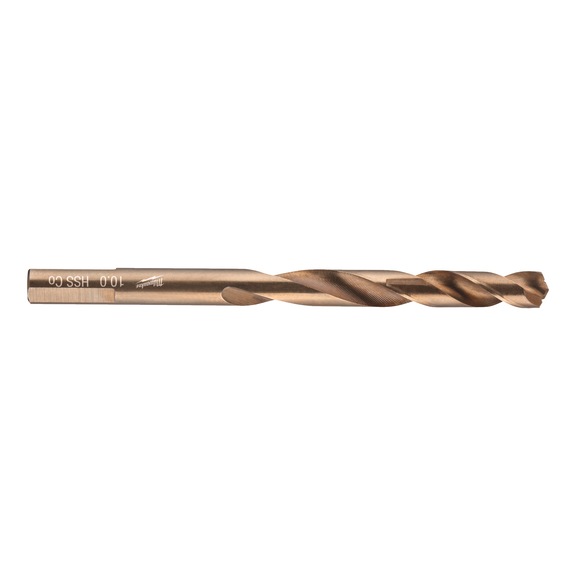 MILWAUKEE Metal drill HSS-G COBALT 10.2X133 mm 5 pieces 4932471143 - Twist drill with straight shank