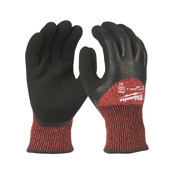 MILWAUKEE cold cut protection gloves class C L/9 1 pair 4932471348 - Heat/cold protective glove