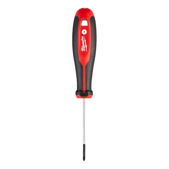 MILWAUKEE Tri-Lobe screwdriver PH0 x 75 4932471785 - Slotted screwdriver