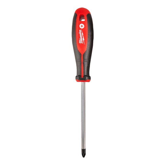 MILWAUKEE Tri-Lobe screwdriver PH1 x 100 4932471786 - Slotted screwdriver