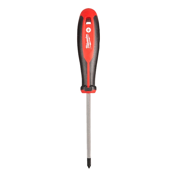 MILWAUKEE Tri-Lobe screwdriver PH2 x 125 4932471788 - Slotted screwdriver