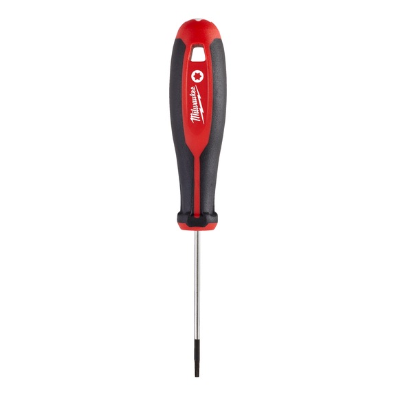 MILWAUKEE Tri-Lobe screwdriver T9 x 75 4932471798 - Slotted screwdriver