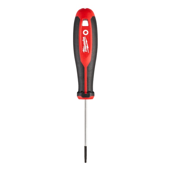 MILWAUKEE Tri-Lobe screwdriver T10 x 75 4932471799 - Slotted screwdriver