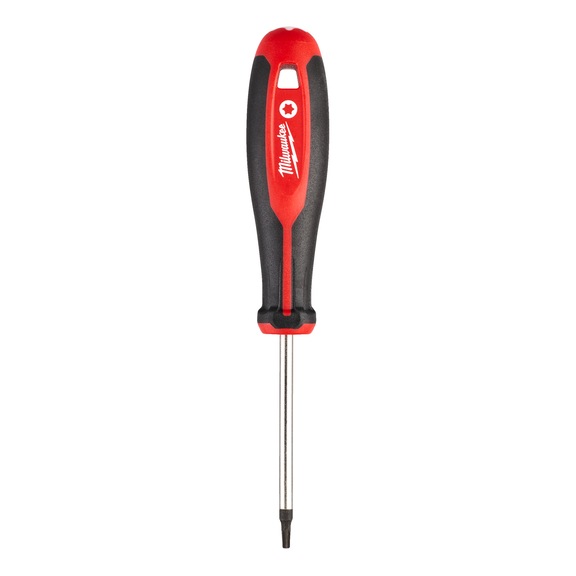 MILWAUKEE Tri-Lobe screwdriver T15 x 75 4932471800 - Slotted screwdriver