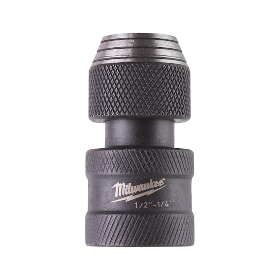 MILWAUKEE Bit adapter 1/2 inch square to 1/4 inch hexagon 4932471828 - Reducer (plug-in insert)