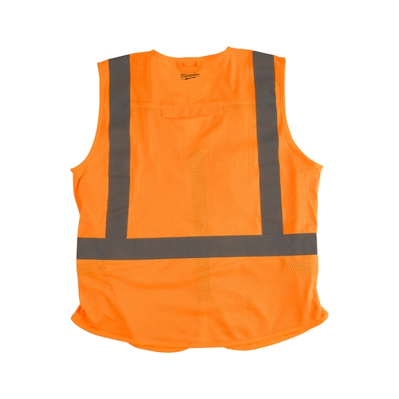 MILWAUKEE high-visibility waistcoat orange L/XL 4932471893 - High visibility waistcoat