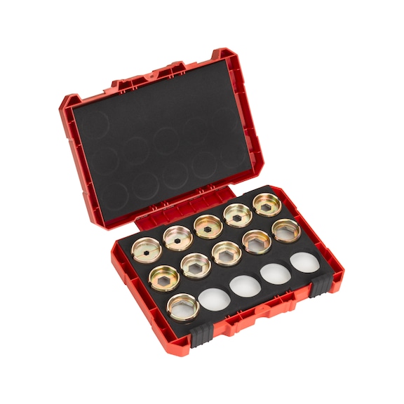 MILWAUKEE Press insert box D2 Cu Die Kit cross-sections 16-300 mm 11-piece - MILWAUKEE power tool (accessories, unspecified)