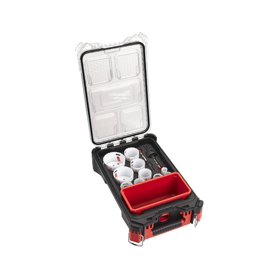 MILWAUKEE Hole saw set Hole Dozer in packout 12-piece 4932472248 - Hole saw (non-detachable cutting edges)