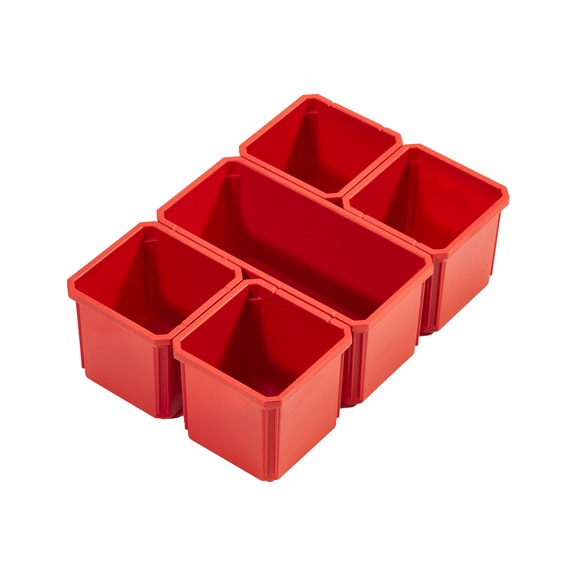 MILWAUKEE replacement boxes Packout for organiser 5 pieces 4932478300 - Factory equipment, workshop equipment (accessories, unspecified)