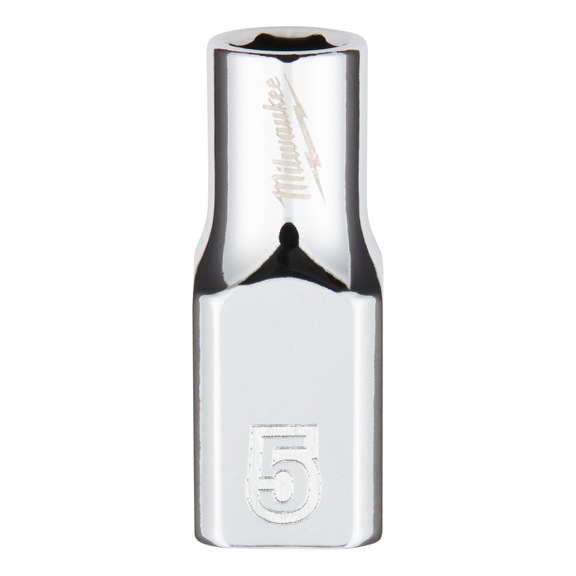 MILWAUKEE Socket 1/4 inch 5x25 mm 4932478312 - Socket spanner