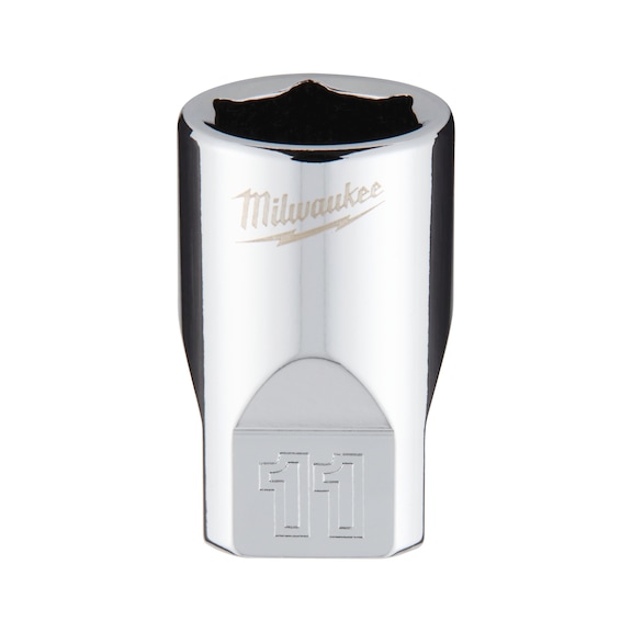 MILWAUKEE Socket 1/4 inch 11x25 mm 4932478319 - Socket spanner