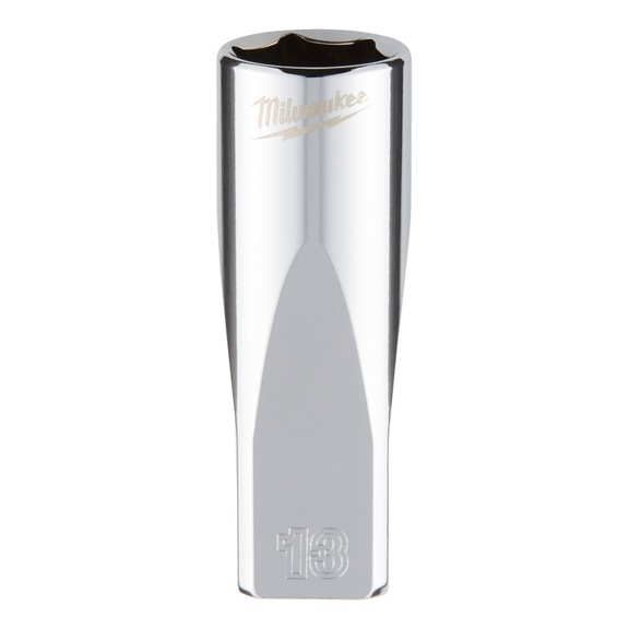 MILWAUKEE Socket 1/4 inch 13x13 mm 4932478333 - Socket spanner