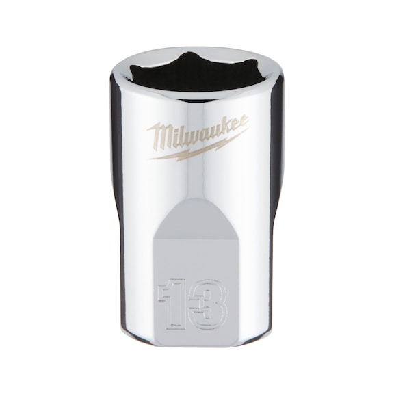 MILWAUKEE Socket 3/8 inch 13x28 mm 4932478343 - Socket spanner