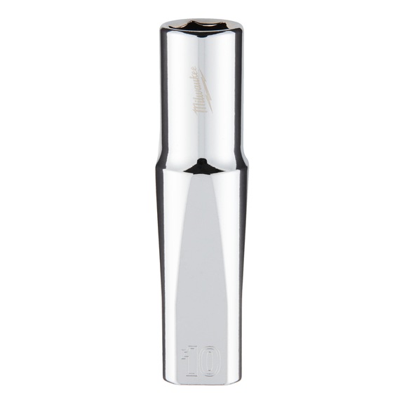 MILWAUKEE Socket 3/8 inch 10x63 mm 4932478354 - Socket spanner