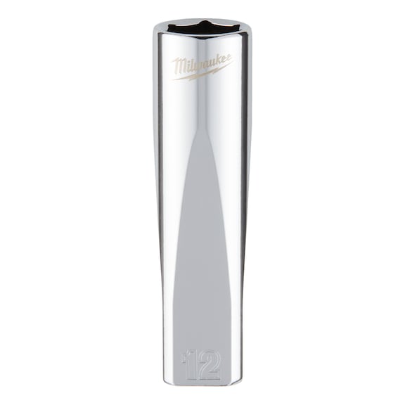 MILWAUKEE Socket 3/8 inch 12x63 mm 4932478356 - Socket spanner