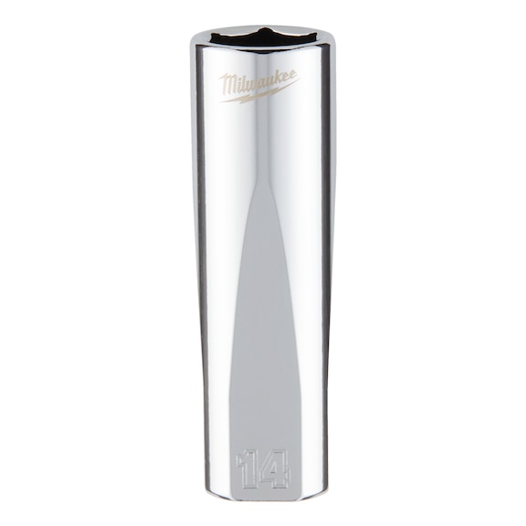 MILWAUKEE Socket 3/8 inch 14x63 mm 4932478358 - Socket spanner