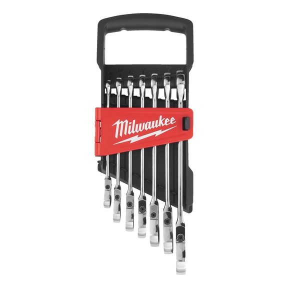 MILWAUKEE Combination ratchet spanner set