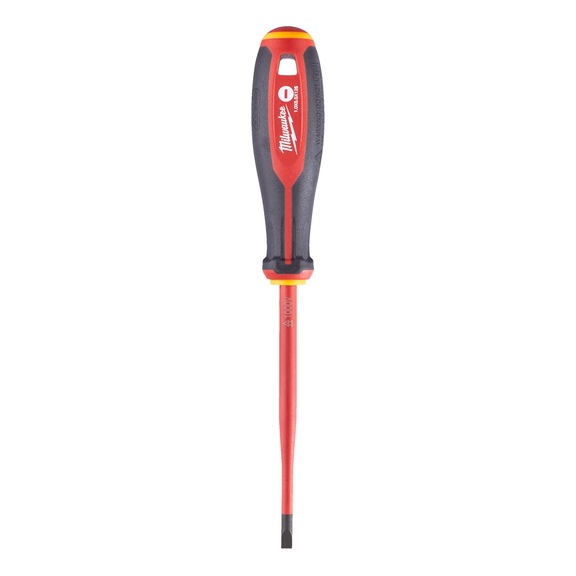 MILWAUKEE Tri-Lobe screwdriver VDE1.0X5.5X125 4932478716 - Slotted screwdriver