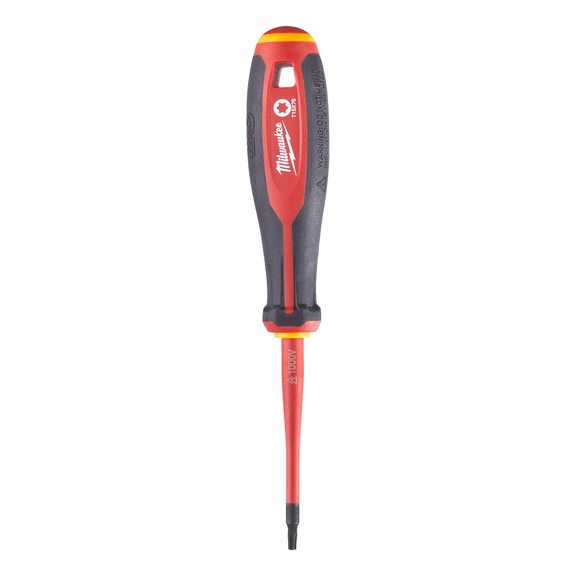 MILWAUKEE Tri-Lobe screwdriver VDET15 X75 4932478729 - Slotted screwdriver