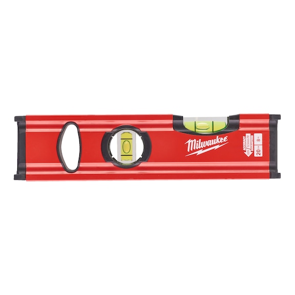 MILWAUKEE spirit level Slim 20 cm magnetic 4932478897 - Building spirit level