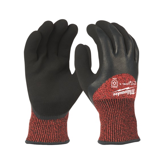 MILWAUKEE Cold cut protection glove 3 L/9 72 pairs 4932479005 - Heat/cold protective glove