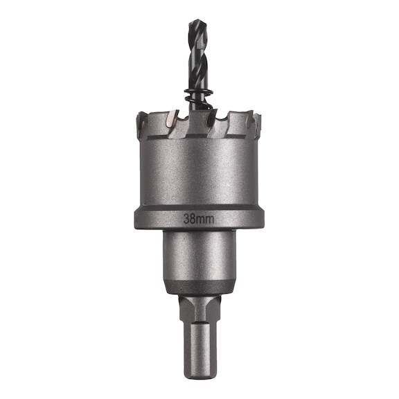 MILWAUKEE TCT hole saw for stainless steel 38 mm 4932479044 - Hole saw (non-detachable cutting edges)