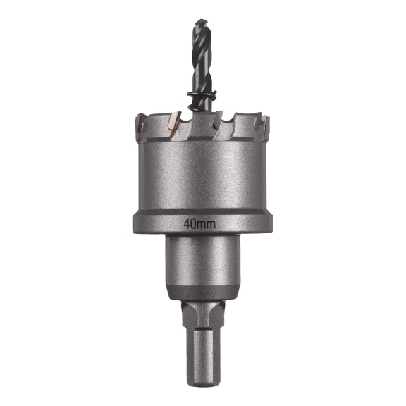 MILWAUKEE TCT hole saw for stainless steel 40 mm 4932479045 - Hole saw (non-detachable cutting edges)