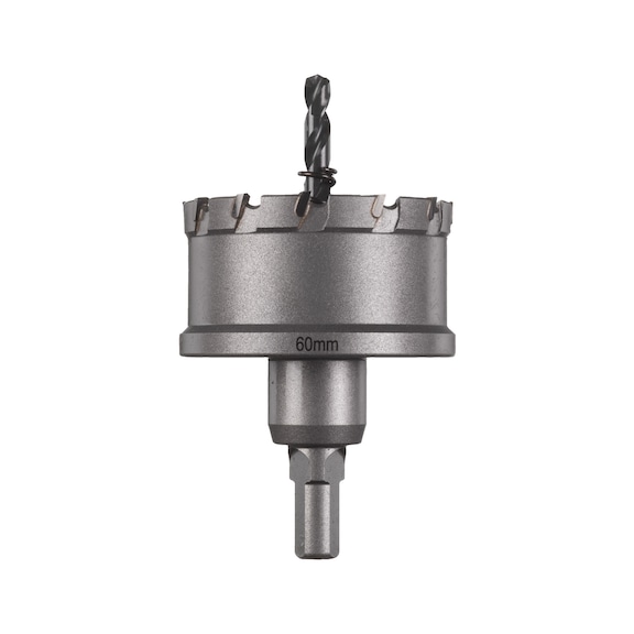 MILWAUKEE TCT hole saw for stainless steel 60 mm 4932479051 - Hole saw (non-detachable cutting edges)