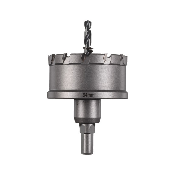 MILWAUKEE TCT hole saw for stainless steel 64 mm 4932479052 - Hole saw (non-detachable cutting edges)