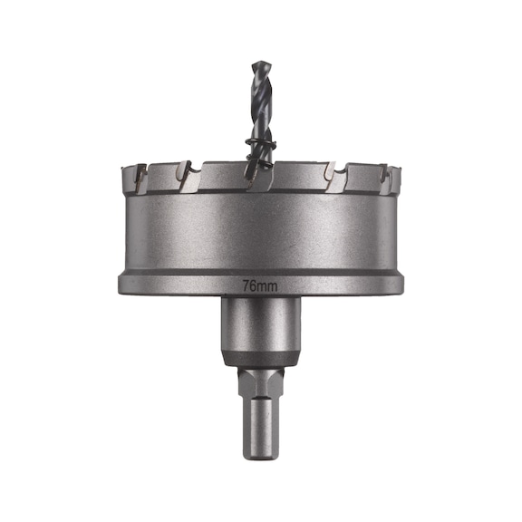MILWAUKEE TCT hole saw for stainless steel 76 mm 4932479054 - Hole saw (non-detachable cutting edges)