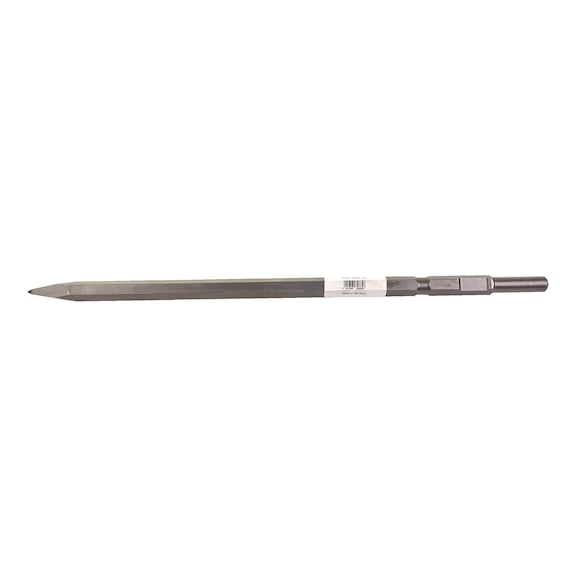 MILWAUKEE Pointed chisel 21 mm HEX 600 mm 4932479213 - Chisel for hammer drill