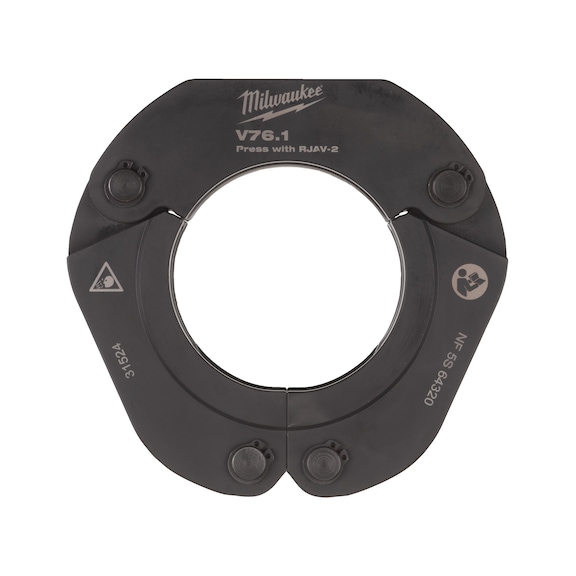 MILWAUKEE Press Sling RJ18-V76.1 76.1 mm Ring Jaw and V Profile 4932479455 - MILWAUKEE power tool (accessories, unspecified)
