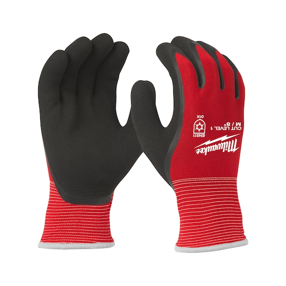 MILWAUKEE Cold cut protection gloves 1/A 7/S 72 pairs 4932479706 - Heat/cold protective glove