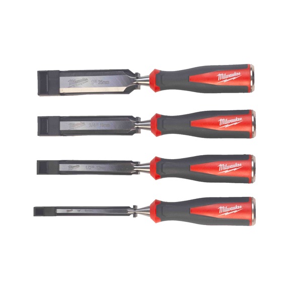 MILWAUKEE Stechbeitel-Set 4-teilig 4932479897 - Beitel (nicht spezifiziert)