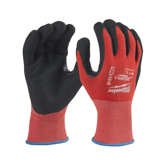 MILWAUKEE cut protection glove 2/B 9/L 1 pair 4932479908 - Five-finger gloves