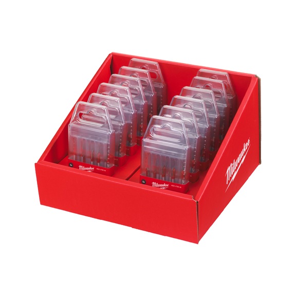 MILWAUKEE 5-piece glass and tile drill bit set 4932479948 - Drill for mineral material (not specified)