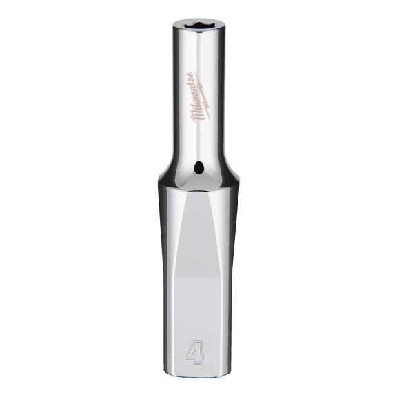 MILWAUKEE Drive socket spanner 1/4 metric 4 mm 4932479994 - Socket spanner