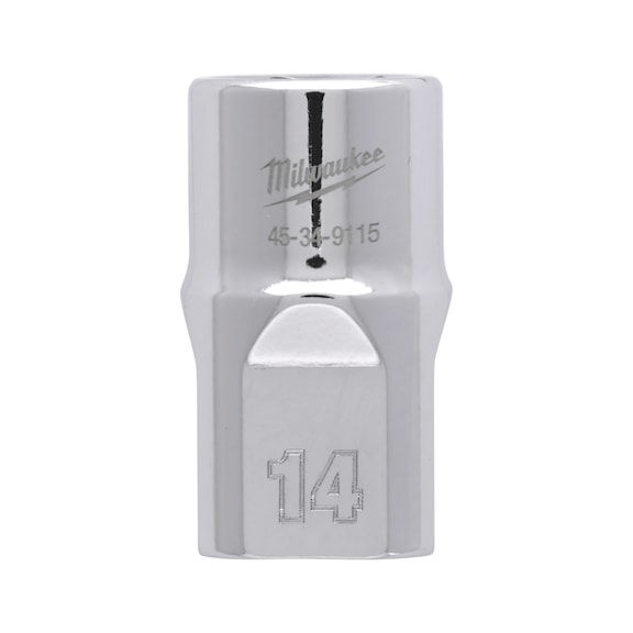 MILWAUKEE Socket 1/2 metric 14 mm 4932480012 - Socket spanner