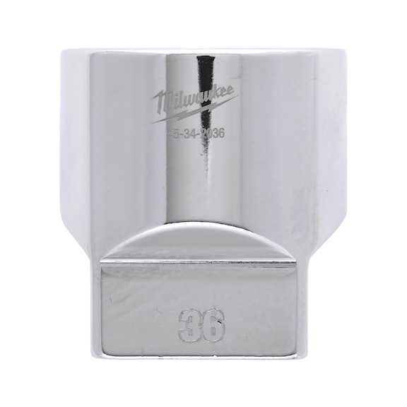 MILWAUKEE Socket 1/2 metric 36 mm 4932480029 - Socket spanner