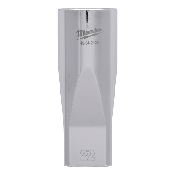 MILWAUKEE Drive socket spanner 1/2 metric 22 mm 4932480042 - Socket spanner