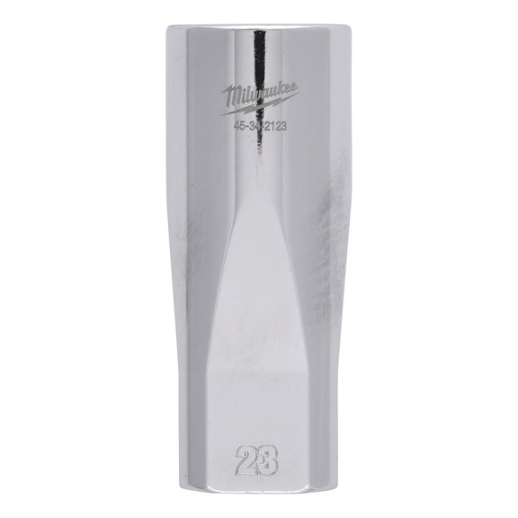 MILWAUKEE Drive socket spanner 1/2 metric 23 mm 4932480043 - Socket spanner