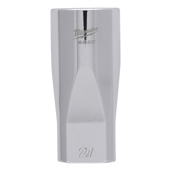 MILWAUKEE Antriebssteckschlüssel 1/2 metrisch 27 mm 4932480045 - Steckschlüssel