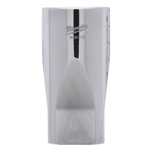 MILWAUKEE Antriebssteckschlüssel 1/2 metrisch 30 mm 4932480046 - Steckschlüssel