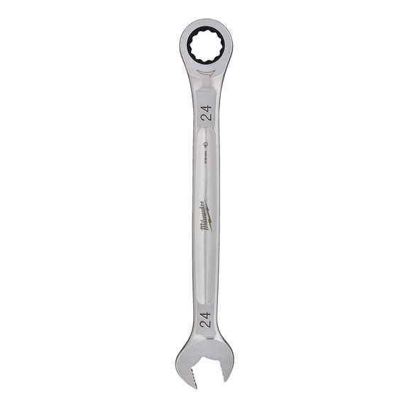 MILWAUKEE Ratschen-Ringmaulschlüsse Metric Spanner - 24 mm 4932480211 - Ringmaulschlüssel