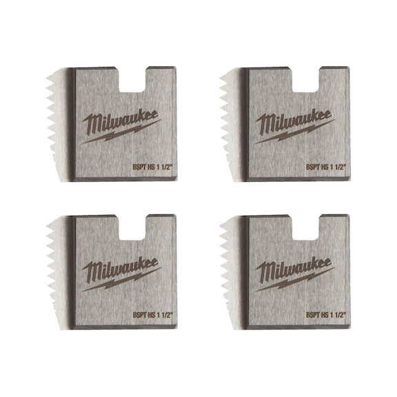 MILWAUKEE BSPT-HS 1-1/2 inch thread cutting die 4932480237 - Accessories for threading tools