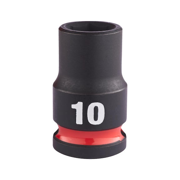 MILWAUKEE Impact socket Shockwave 3/8 inch 10x32 mm 4932480267 - Power screwdriver bit (hexagonal)