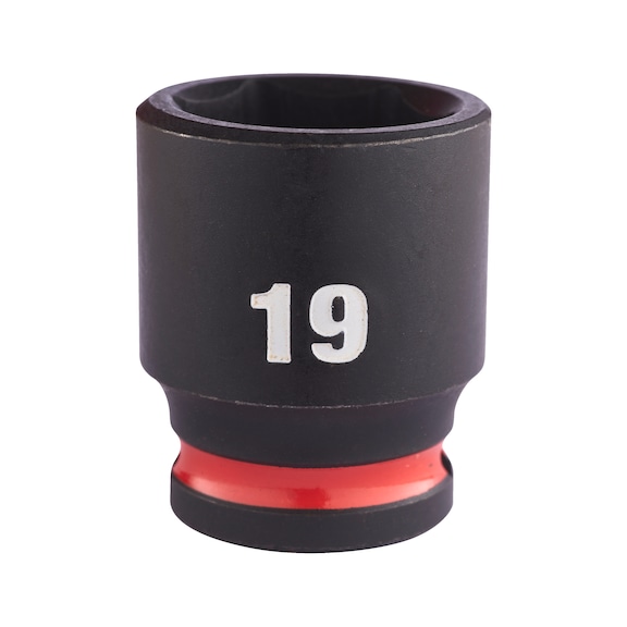 MILWAUKEE Impact socket Shockwave 3/8IN 19X34 mm 4932480276 - Power screwdriver bit (hexagonal)